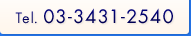 Tel.03-3431-2540
